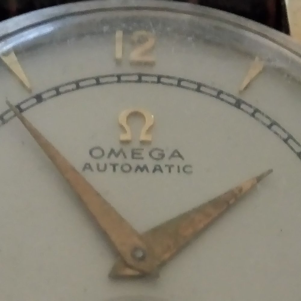 RARE 40's Omega Bumper Automatic 14K Gold Watch - Picture 6 of 11